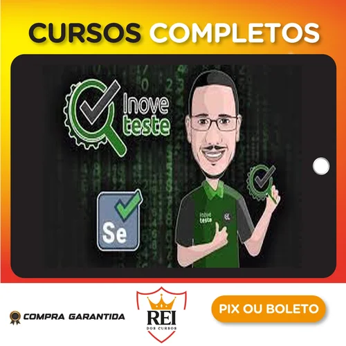 Curso Completo de Automação de Testes Para Iniciantes + Bônus - Hugo Peres